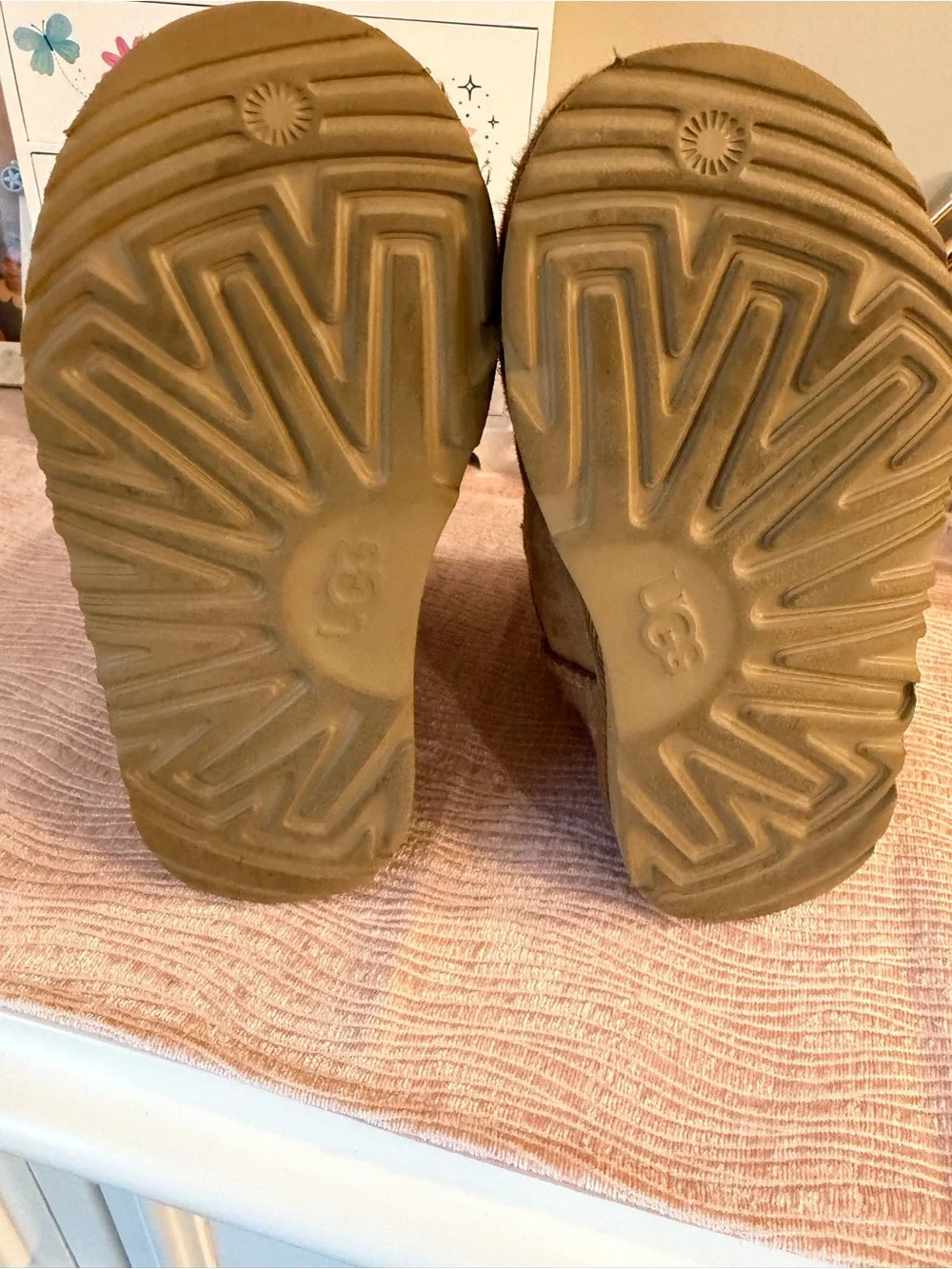 UGG Kids Chestnut Classic Shearling Boots